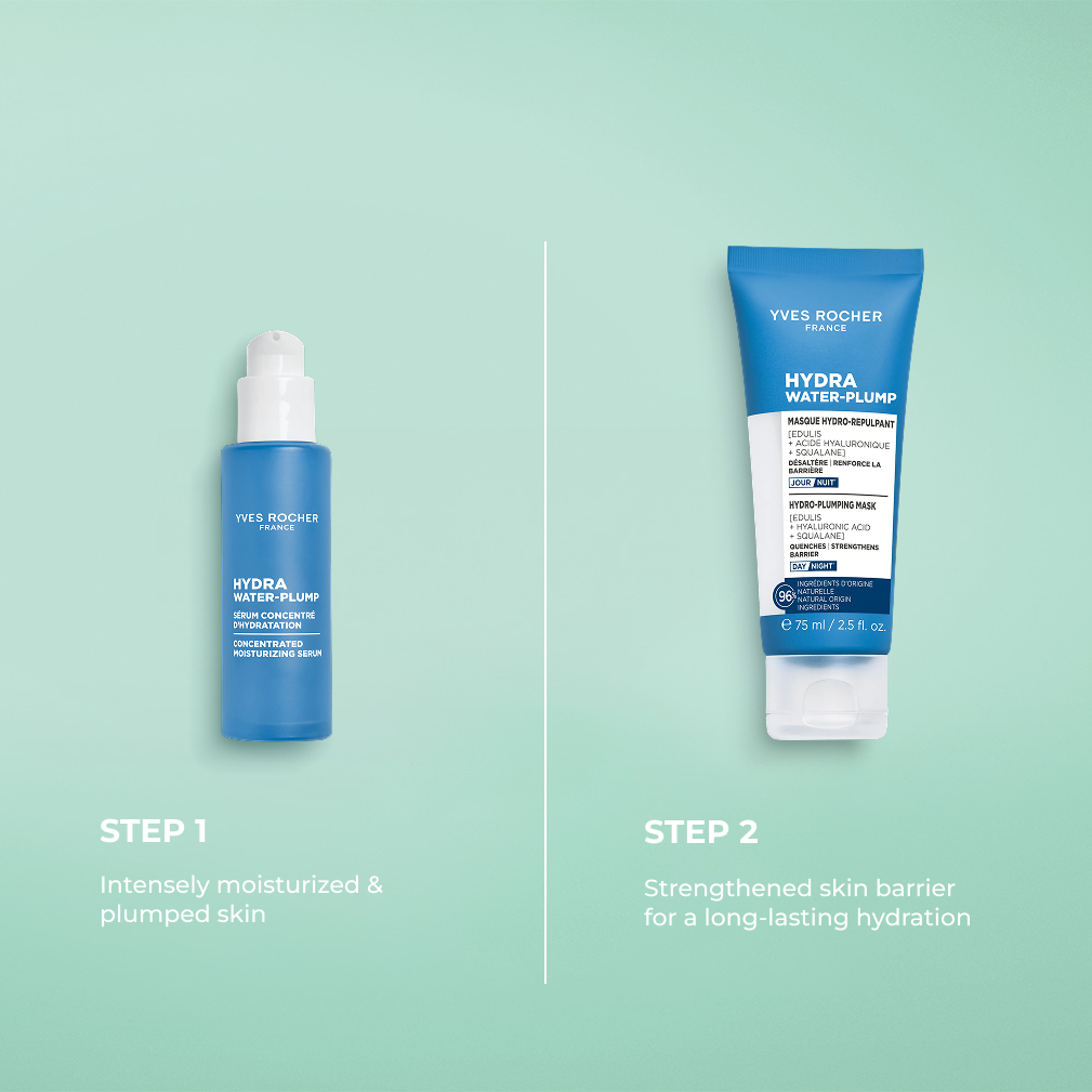 Hydro-plumping mask