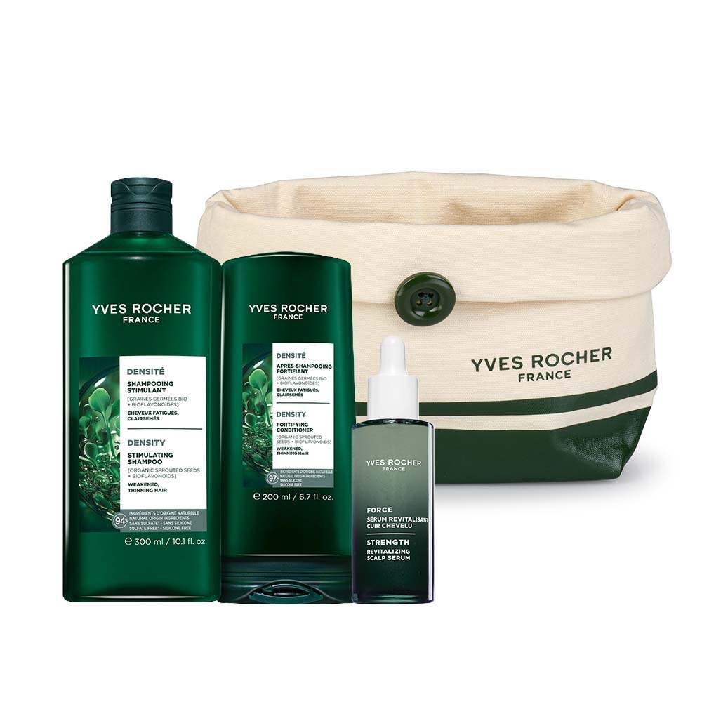 Kit - Shampooing, Après-Shampooing et Traitement Fortifiant Cuir Chevelu