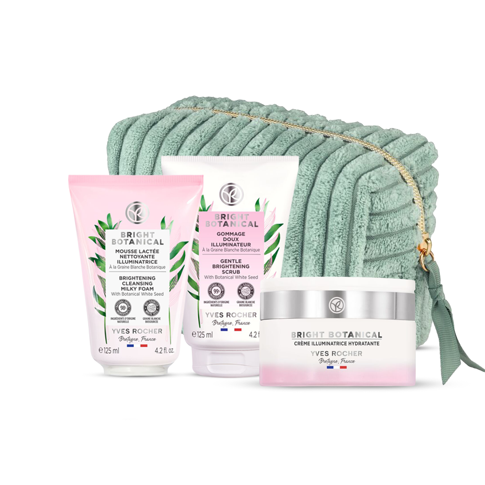 Coffret de soins hydratants et illuminateurs