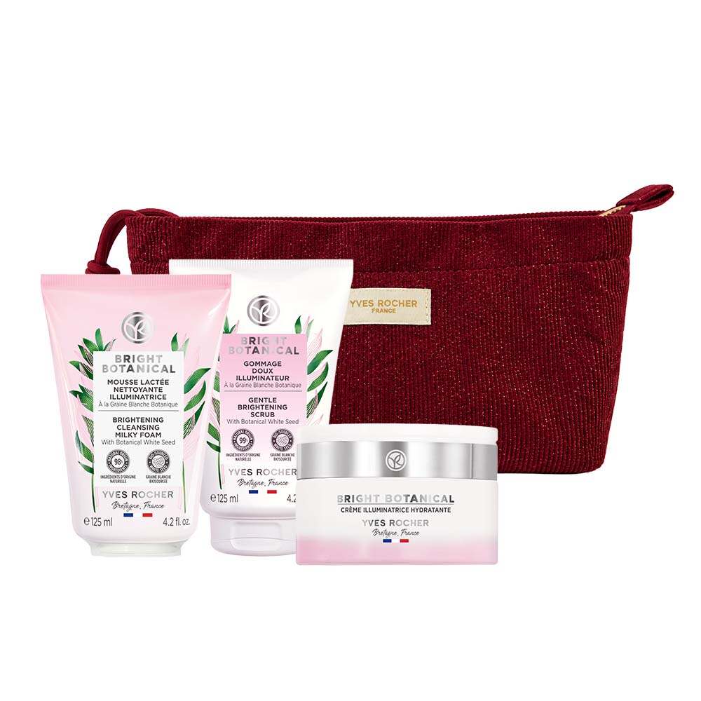 Coffret de soins hydratants et illuminateurs