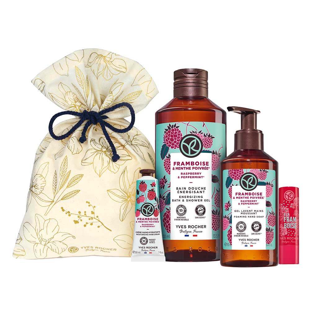 Essentials Set - Raspberry & Peppermint