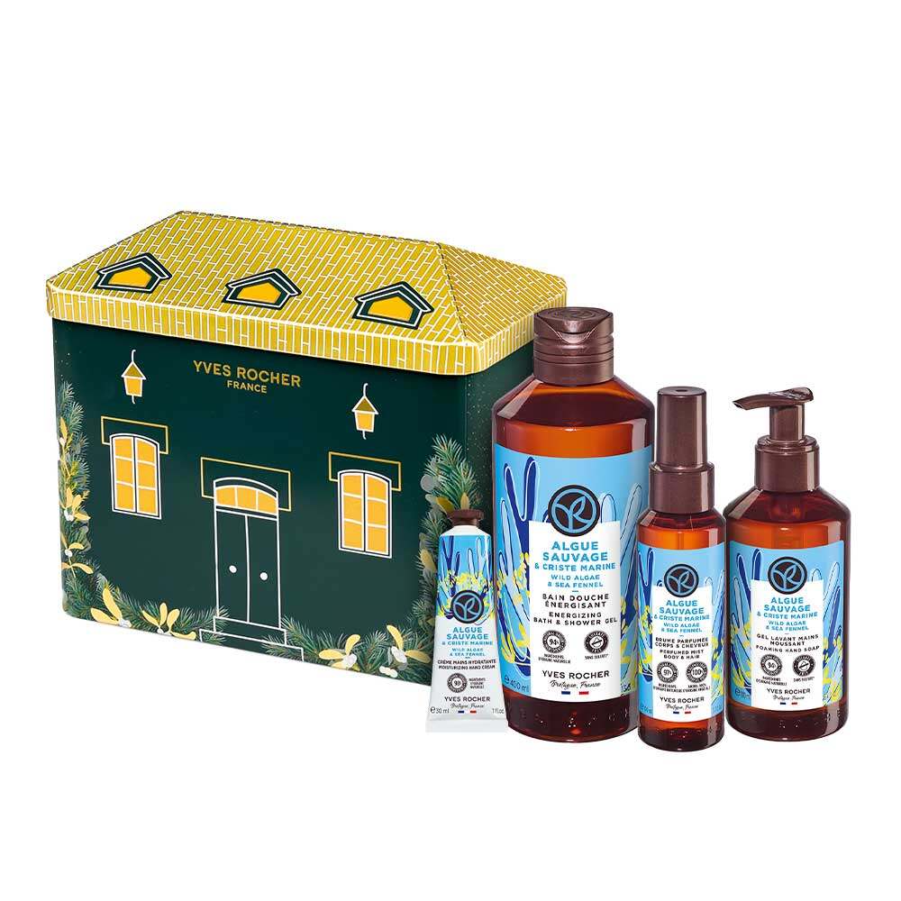 Ensemble Routine - Algue sauvage & criste marine