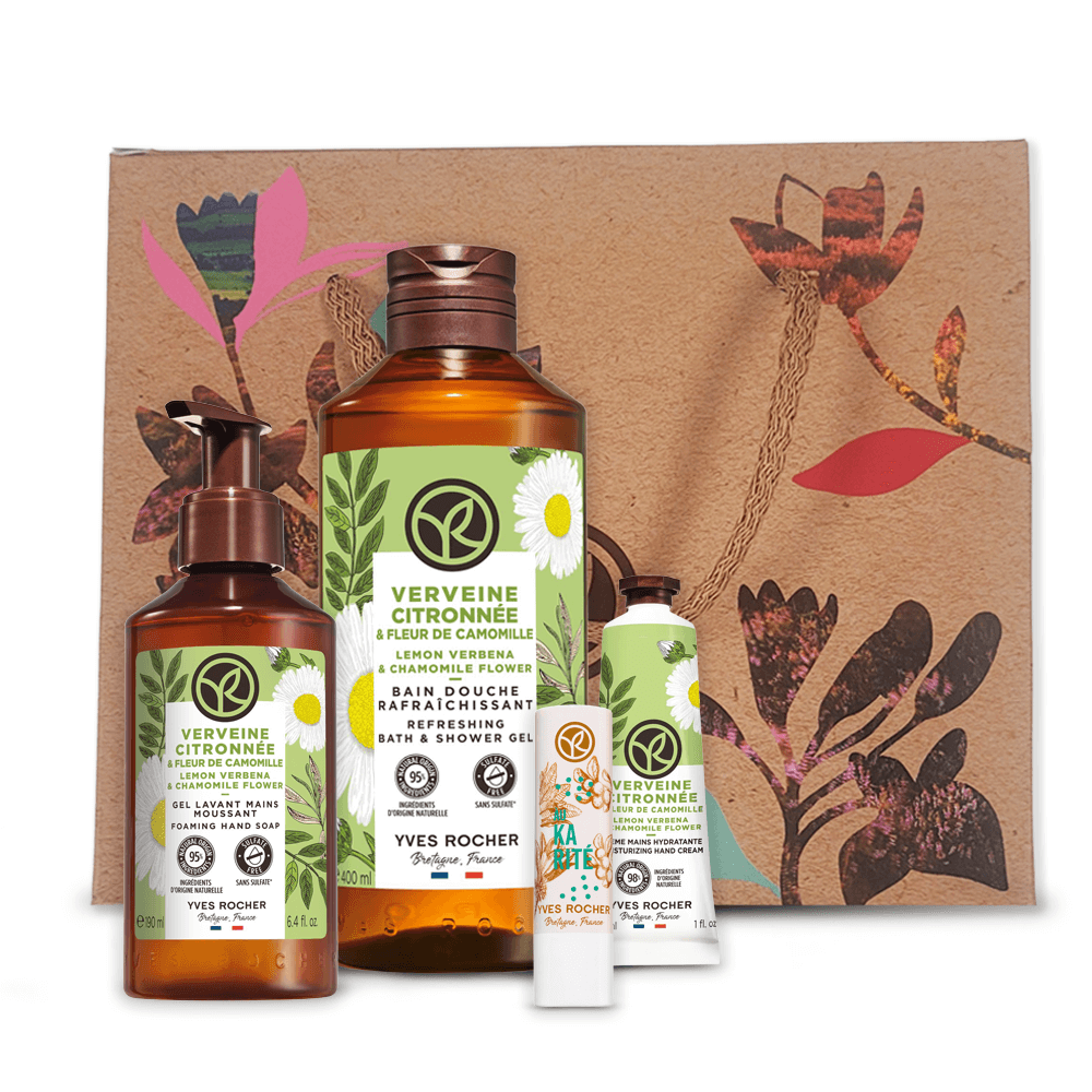 Ensemble routine découverte - Verveine Citronnée & Fleur de Camomille