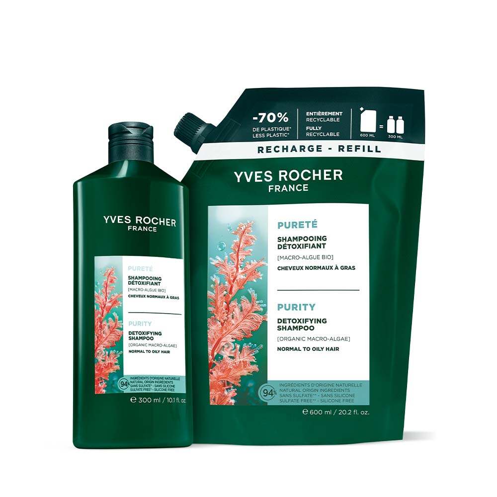 Shampooing Purifiant Détox - Duo Écorecharge