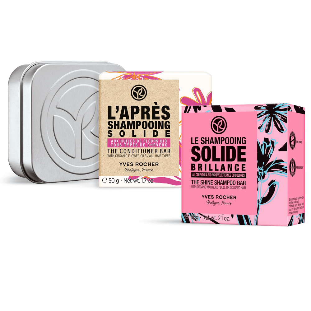 Solid Hair Care Routine - Shine