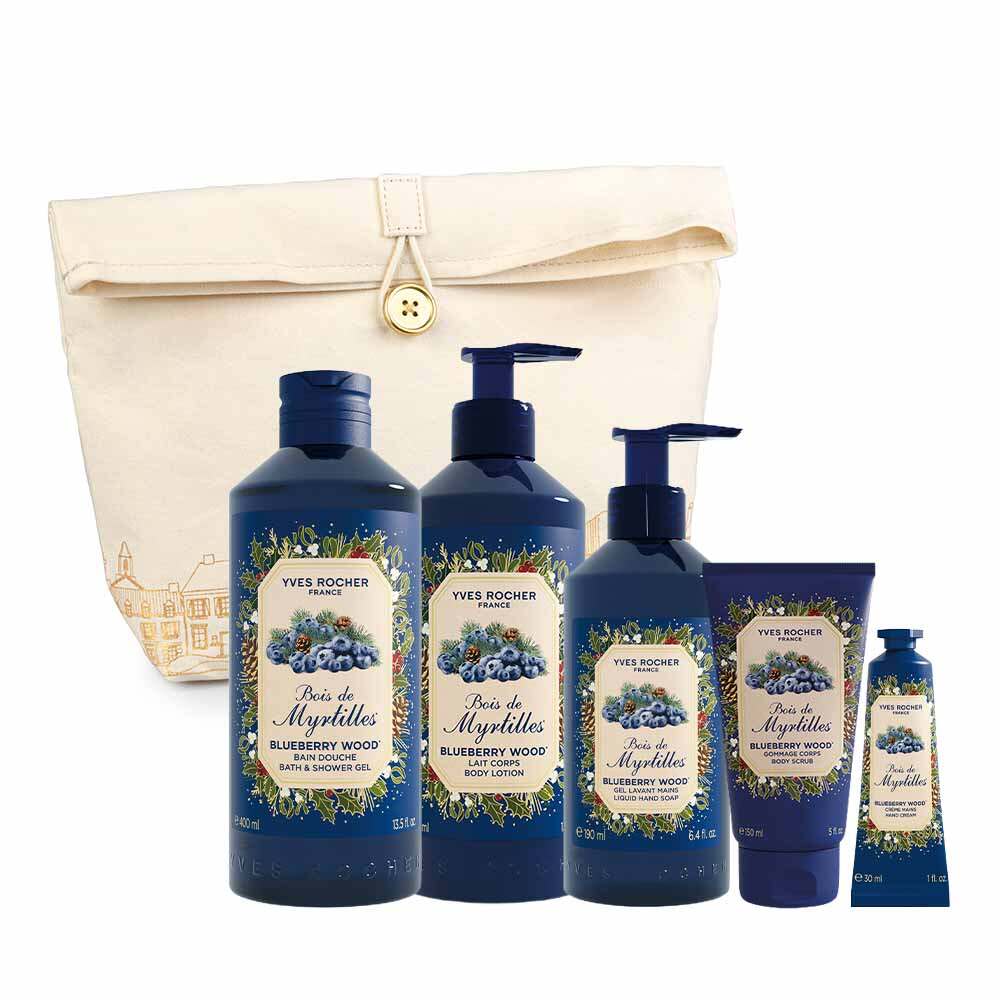 Ensemble Rituel Douche, Corps & Mains - Bois de Myrtille