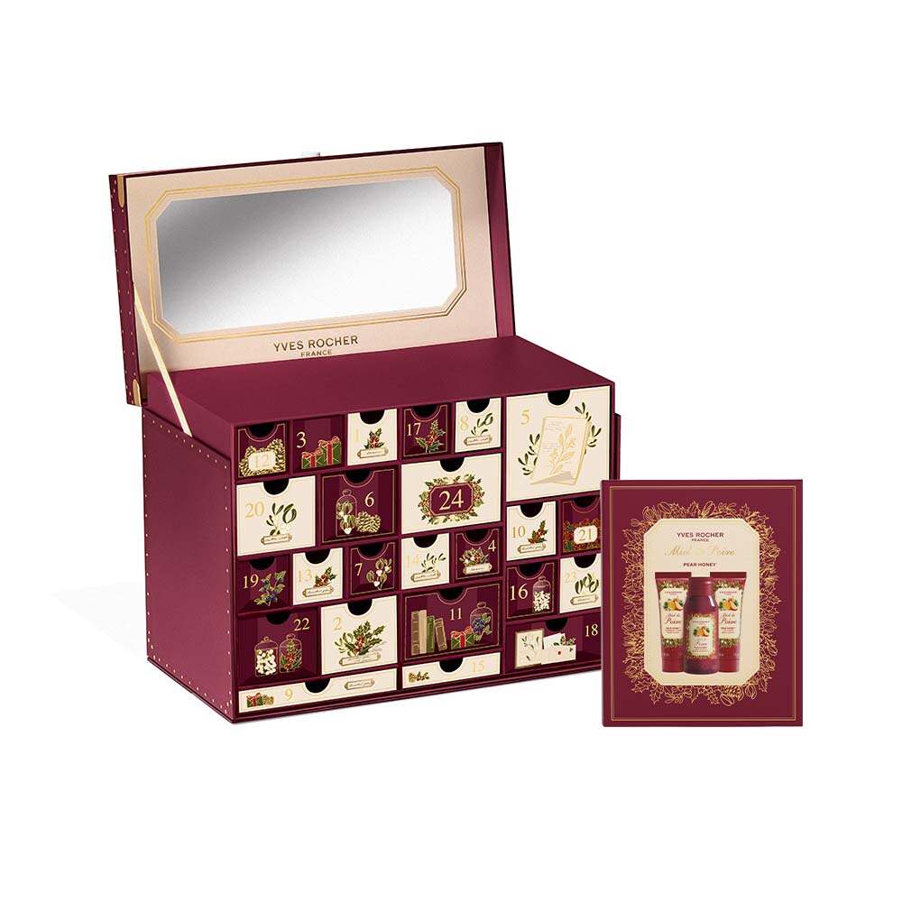 Premium Advent Calendar & Pear Honey Discovery Duo Kit